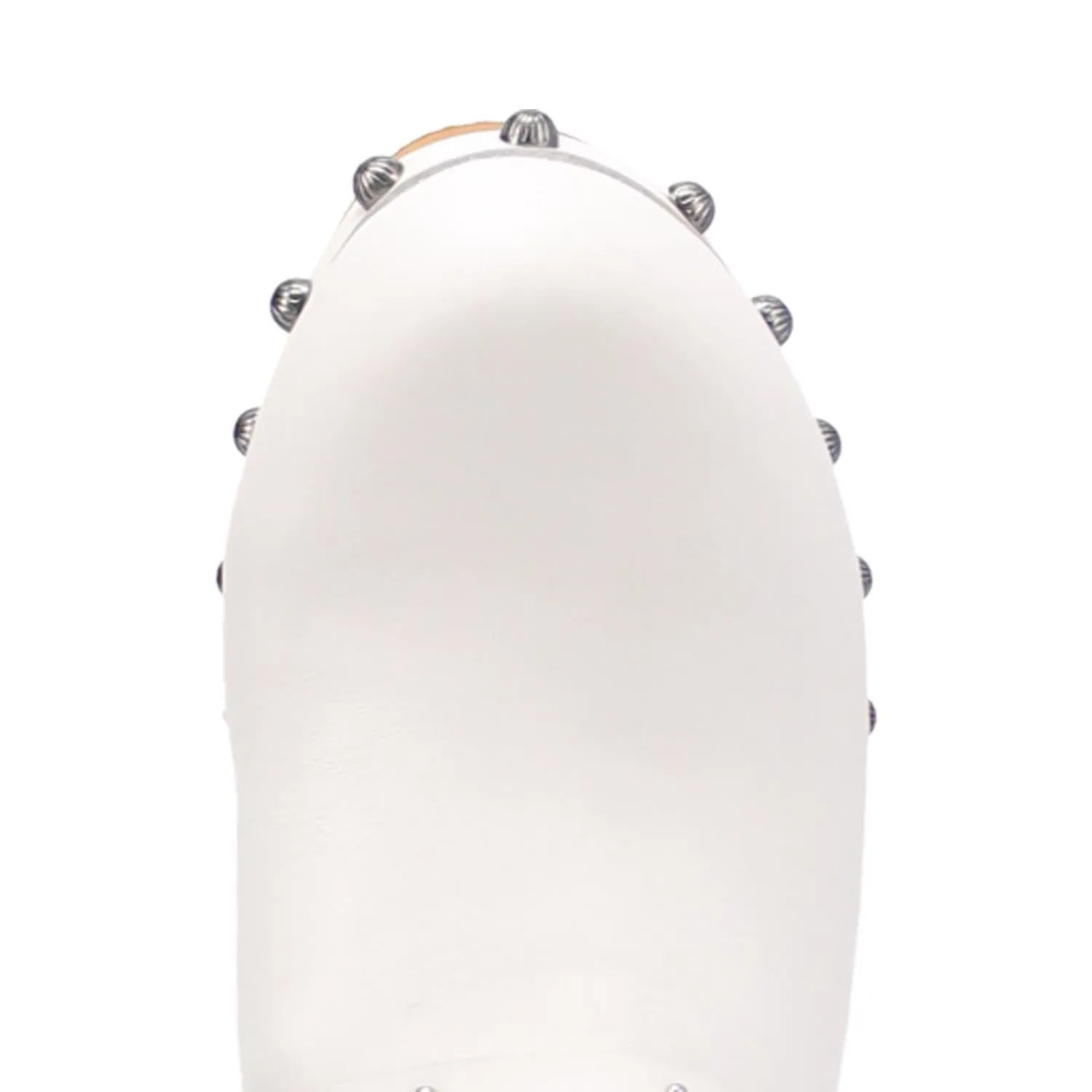 Online Exclusive | Dingo | Deadwood Leather Clog Heels in White **PREORDER